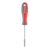 Отвертка с магнитным держателем для насадок Intertool VT-3300 1/4" 100мм Cr-V