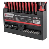 Набор отверток Intertool VT-3443 Storm с комплектом насадок 36шт                                    