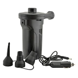 Насос электрический для надувных матрасов Elektric Air Pump CZ-208 12 V 220V с 3-мя насадками       
