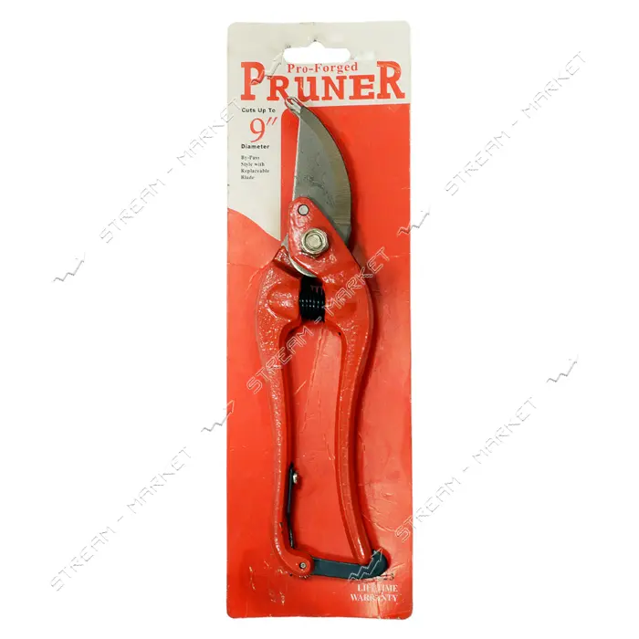 Секатор Pro-Forged 9" с запасным лезвием и пружиной                                                 