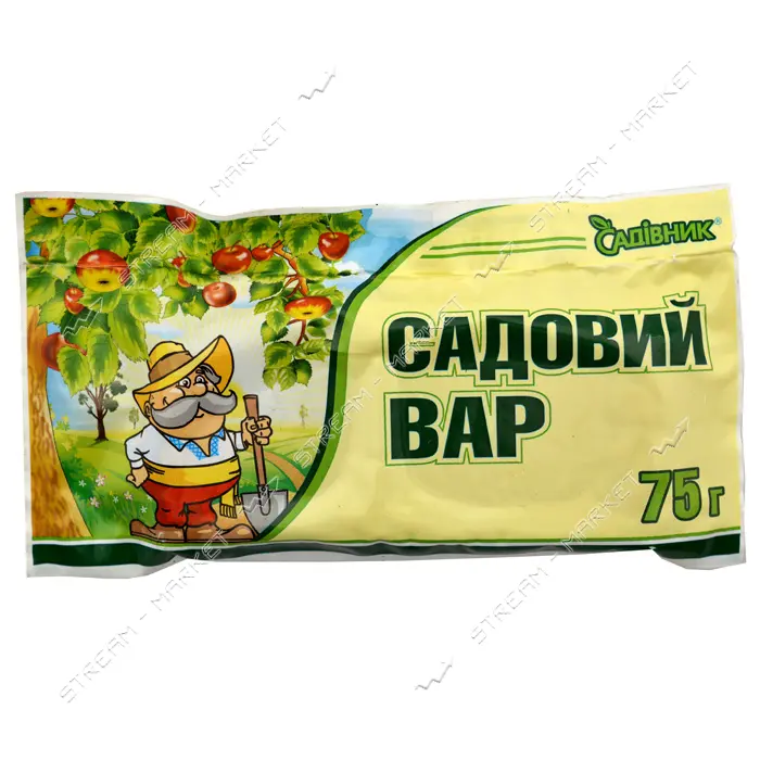 Садовый вар Садовник брикет 75г                                                                     