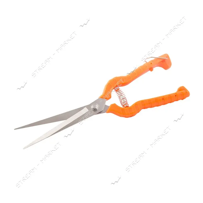 Секатор садовый Mastertool 14-6115 виноградный с пластиковыми ручками 255мм