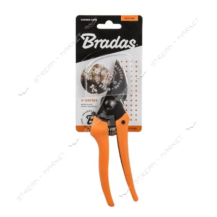 Секатор обводной Bradas KT-V1030 V-SERIES сталь SK5 200мм