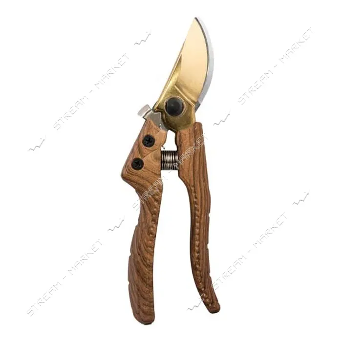 Секатор садовый Bradas KT-V1036 обводной V-SERIES сталь SK5 WOOD 200мм
