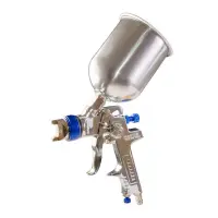 Краскопульт Mastertool 80-8903 HVLP ВБ d1.4мм 160-240л/мин 3-4бар алюминий                          