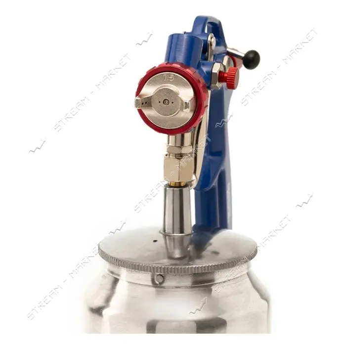Краскопульт Mastertool 81-8717 HP НБ d1.5мм 160-220л/мин 3.5-5бар алюминий                          