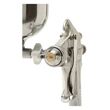 Краскопульт Mastertool 80-8935 HP ВБ d1.5мм 70-130л/мин 2.5-4бар 250мл алюминий поворотный