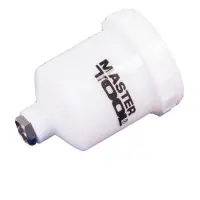 Бачок пластиковый Master-Tool 81-8612 125мл ВР 14x1мм                                               