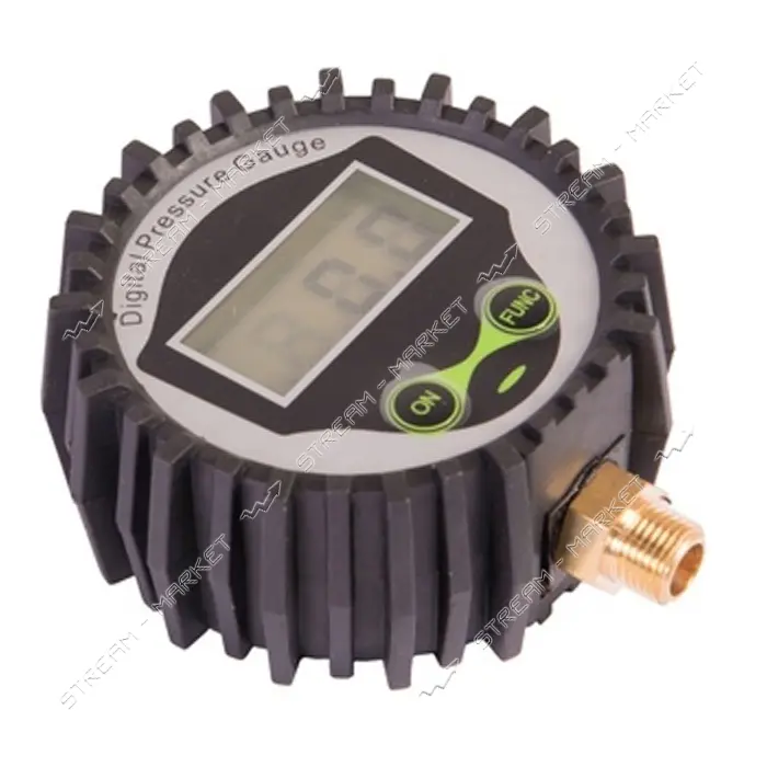 Манометр цифровой к пистолету для подкачки колес Master-Tool 81-8655 d63мм М11x1.0-18 бар