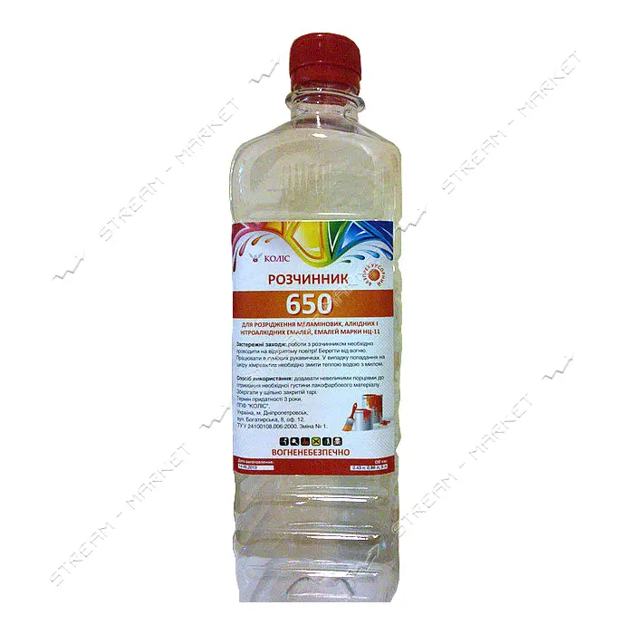 Растворитель 650 Колис 0.5л 320г                                                                    