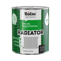 Емаль акрилова Ролакс Radiator для радіаторів опалення 0.8л біла                                    