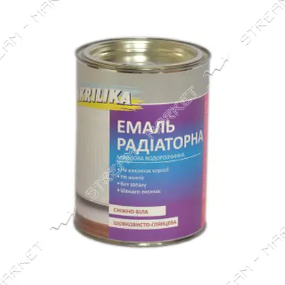 Эмаль акриловая Akrilika для радиаторов отопления 2.5л белая