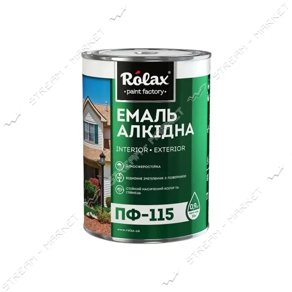 Краска алкидная Ролакс ПФ-115 2.8кг бежевая                                                         