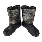 Дутики на липучке мужские VERONA размер 45 черные с рисунком                                        
