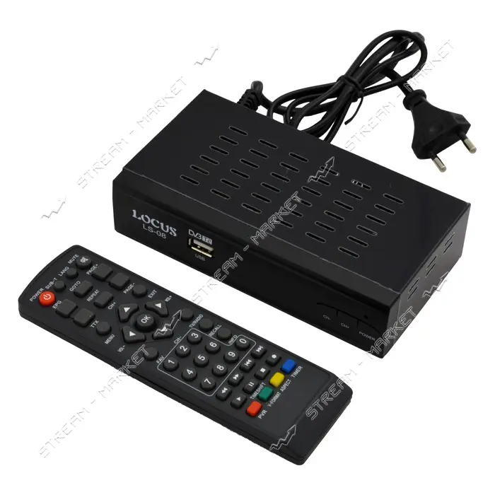 Ресивер Locus LS-08 DVB-T2 (металл. корпус)                                                         