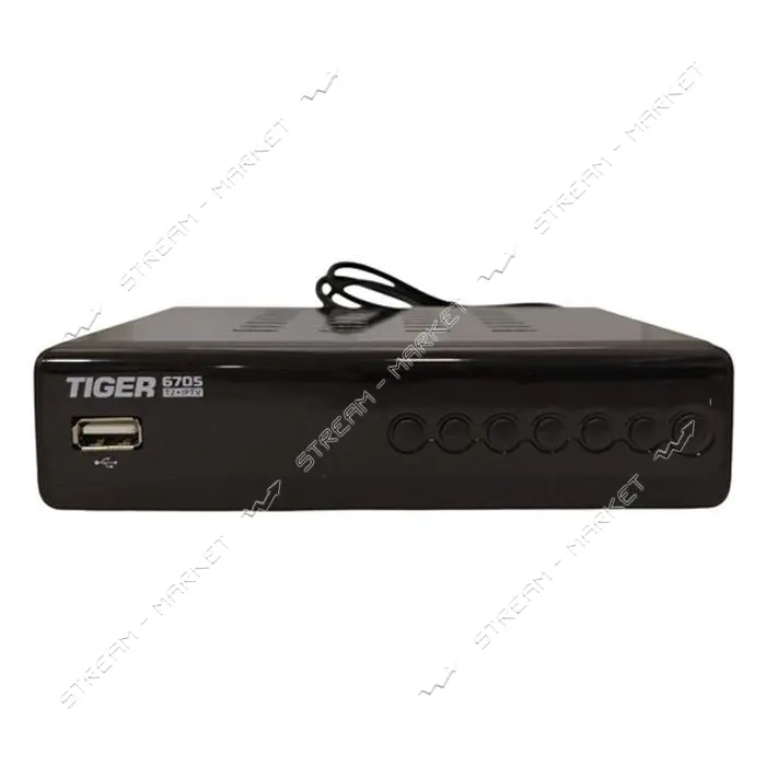 Ресивер TIGER 6705 T2 IPTV металлический корпус