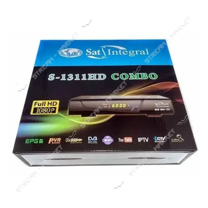 Комбинированный ресивер Sat-Integral S-1311 HD COMBO                                                