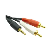 Кабель переходник Mini Jack миниджек на 2RCA 5м                                                     