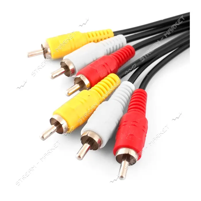 Кабель 3RCA-3RCA                                                                                    