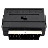 Переходник scart-3RCA с переключателем