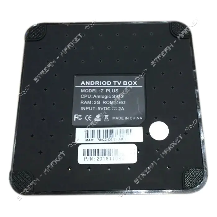 Смарт приставка U2C Android TV Box Z Plus 2/16G S912                                                