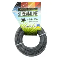 Леска для триммера Streamline с кордом 2.4мм 15м звезда                                             