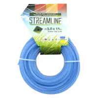 Леска для триммера Streamline с кордом 3мм 15м квадрат                                              