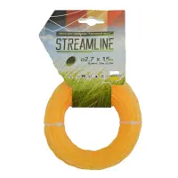 Леска для триммера Streamline 2.7мм 15м крученый овал                                               