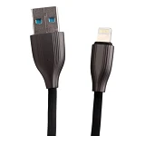 Кабель Celebrat CB-08i opp bag USB Lightning 2.4А 1м черный