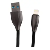 Кабель Celebrat CB-08i opp bag USB Lightning 2.4А 1м чорний                                         