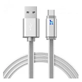 Кабель Hoco X13 UPL12 USB Lightning 2м серебро                                                      