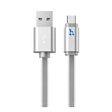 Кабель Hoco X13 UPL12 USB Lightning 2м серебро                                                      