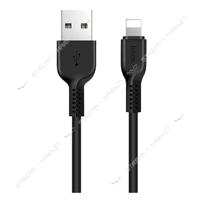 Кабель Hoco X13 USB Lightning 1м черный                                                             