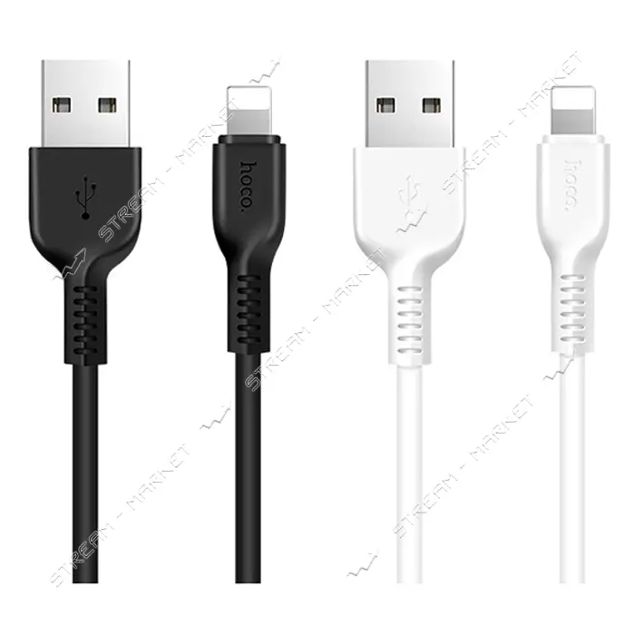 Кабель Hoco X13 USB Lightning 1м белый                                                              