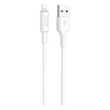 Кабель Hoco X25 USB Lightning 1м белый                                                              