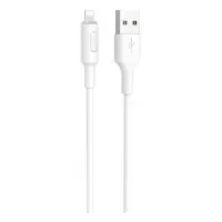 Кабель Hoco X25 USB Lightning 1м белый                                                              