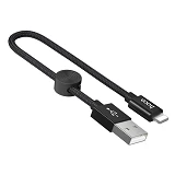 Кабель Hoco X35 Premium USB Lightning 0.25м черный