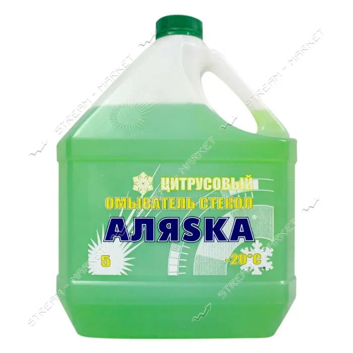 Омыватель для стекла Аляска зимний-20 Цитрус 5л