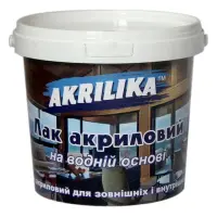 Лак акриловий Akrilika по дереву 3кг                                                                