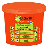 Клей монтажный универсальный Lacrysil Сумасшедшая липучка 3кг белый
