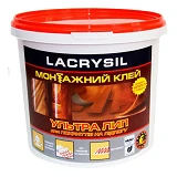 Клей строительный для напольных покрытий Lacrysil Ультра Лип бежевый 3кг