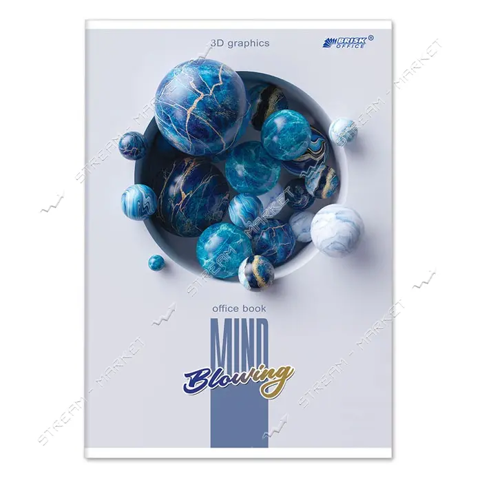 Тетрадь для конспектов Brisk ТВ-25 в клетку А4 48 листов                                            