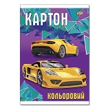 Набор цветного картона УВ-28 А4 14 листов                                                           