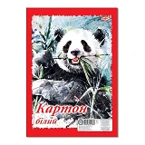 Набор белого картона УВ-17 А4 8 листов