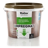 Пропитка акриловая для дерева Rolax Impregnat 208 3л каштан