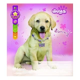 Тетрадь школьная Brisk ТВ-49/4D 24 листа Dogs/1 5000 10 дизайнов