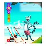 Зошит шкільний Brisk ТВ-49 24 листа Cartoon 5004 в лінію 5 дизайнів