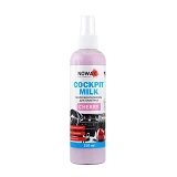 Полироль-молочко для пластика Nowax Cockpit Milk NX25227 250мл Cherry                               