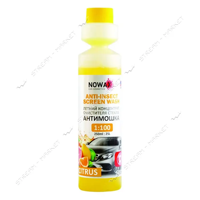 Омыватель для стекла Nowax NX25025 Цитрус 250мл