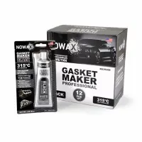 Герметик для прокладок Nowax NX35309 высокотемпературный силиконовый 85г черный                     